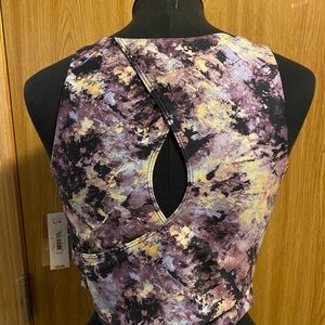 Joe Fresh Medium impact crop style sports bra